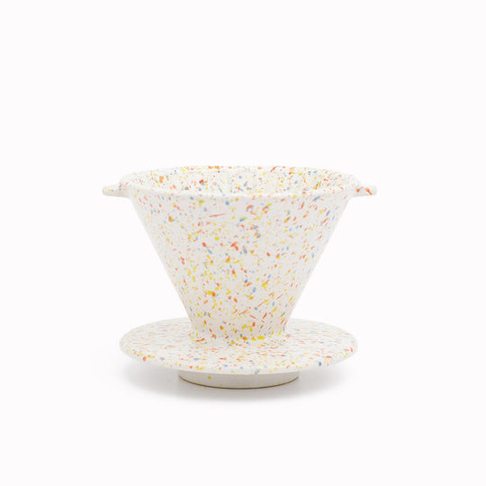 Splash Dripper | 2 Cup Coffee Dripper | Orange / White