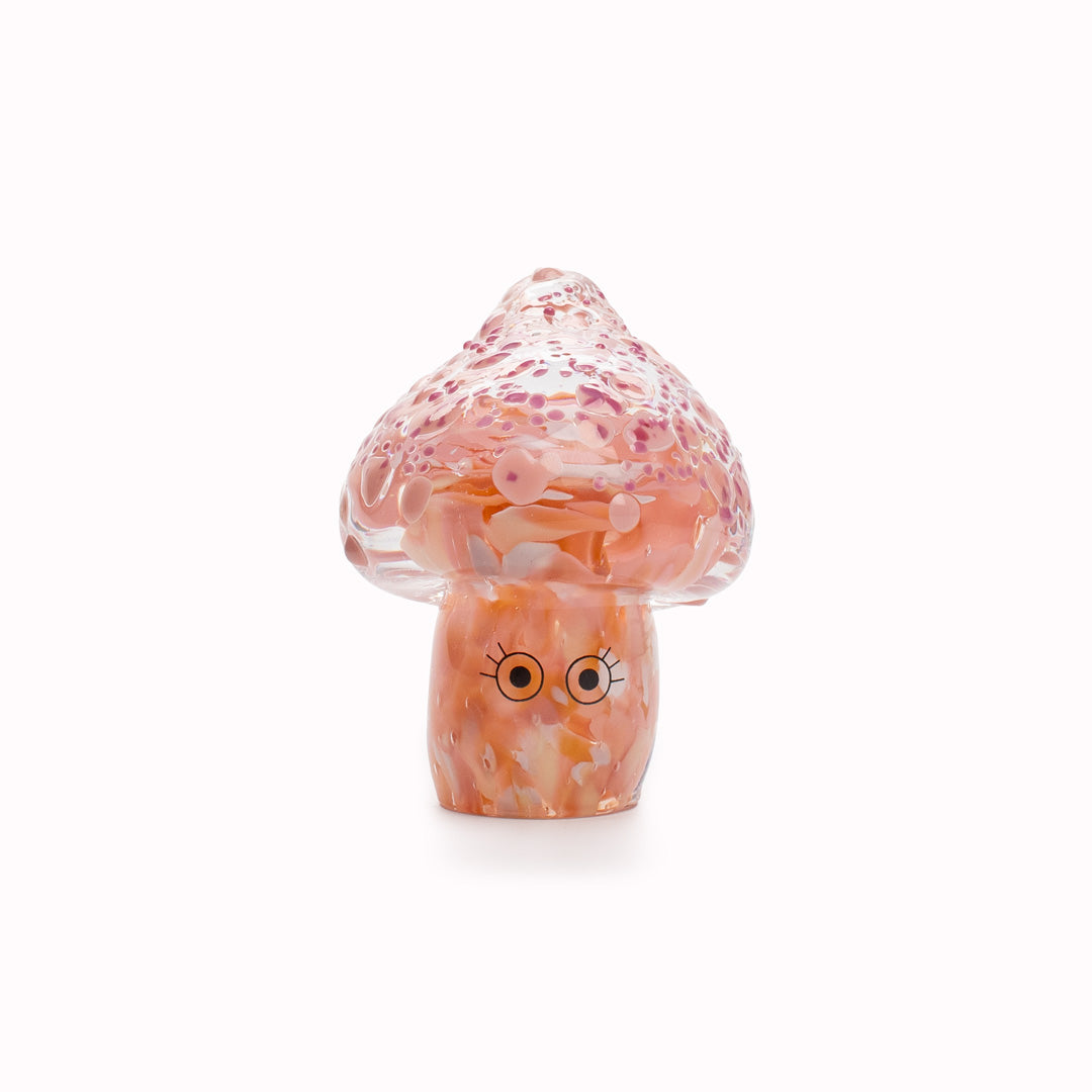 Crystal Blob | Glass Figurine | Speckled Shroom