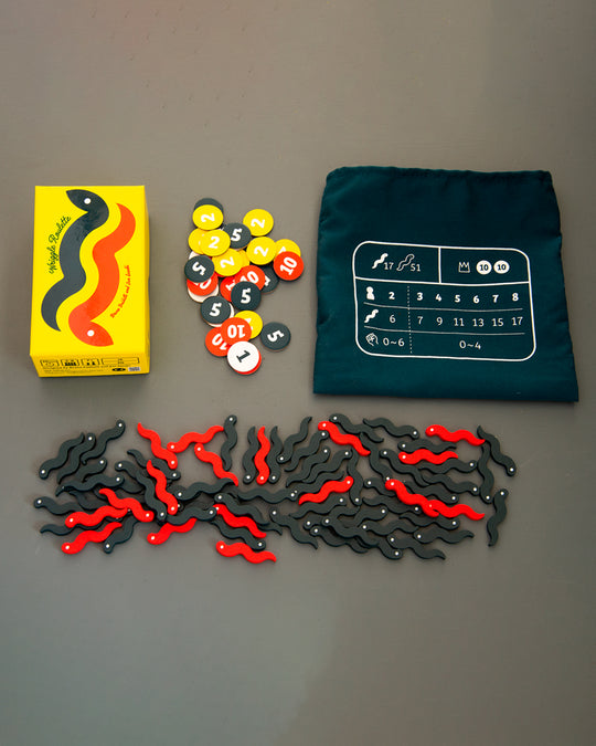 Wriggle Roulette | Push Your Luck Board Game
