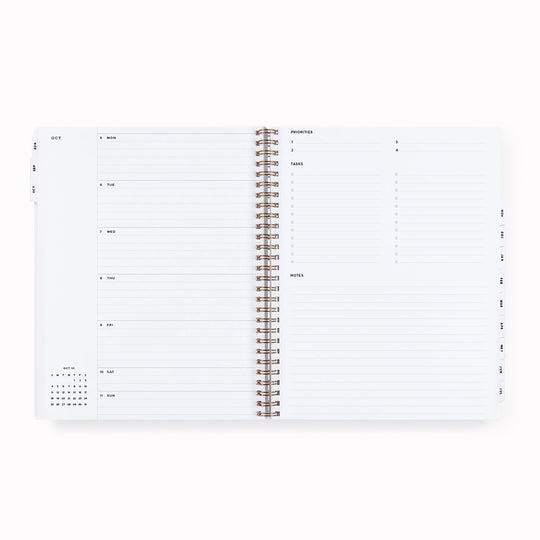 Yearly Task Planner | Aug 2026 – Sep 2027 (12 Month) | A5