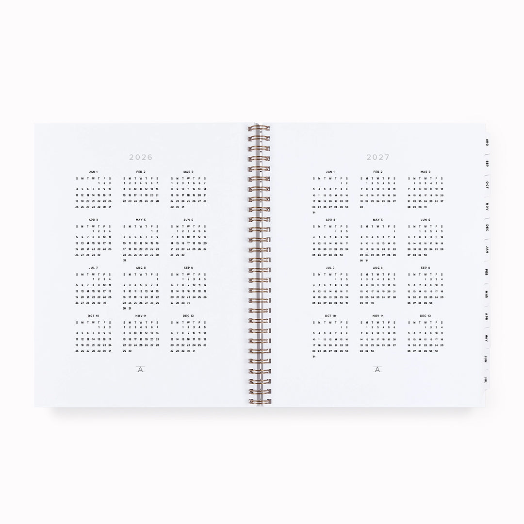 Yearly Task Planner | Aug 2026 – Sep 2027 (12 Month) | A5