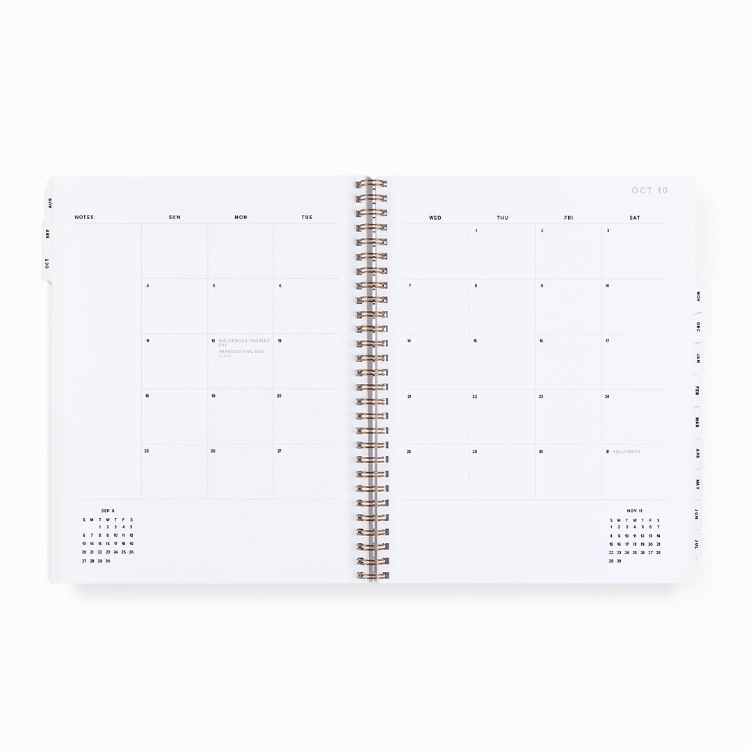 Yearly Task Planner | Aug 2026 – Sep 2027 (12 Month) | A5