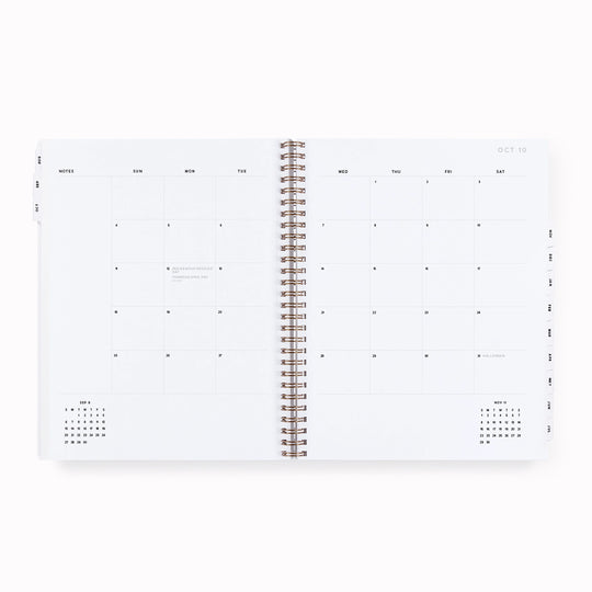 Yearly Task Planner | Aug 2026 – Sep 2027 (12 Month) | A5