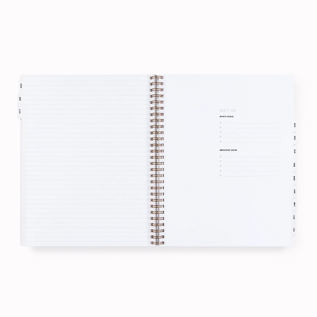 Yearly Task Planner | Aug 2026 – Sep 2027 (12 Month) | A5
