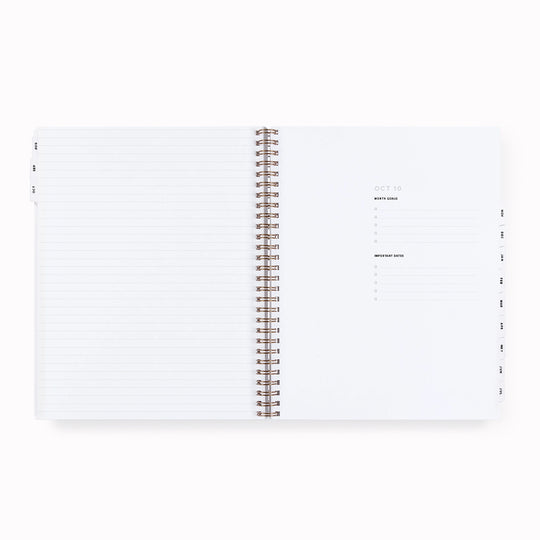 Yearly Task Planner | Aug 2026 – Sep 2027 (12 Month) | A5