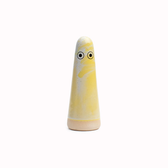 These yellow hued Ghosts provides a contemporary ornamental contrast colour and personality to your home decor and also doubles as a ring holder