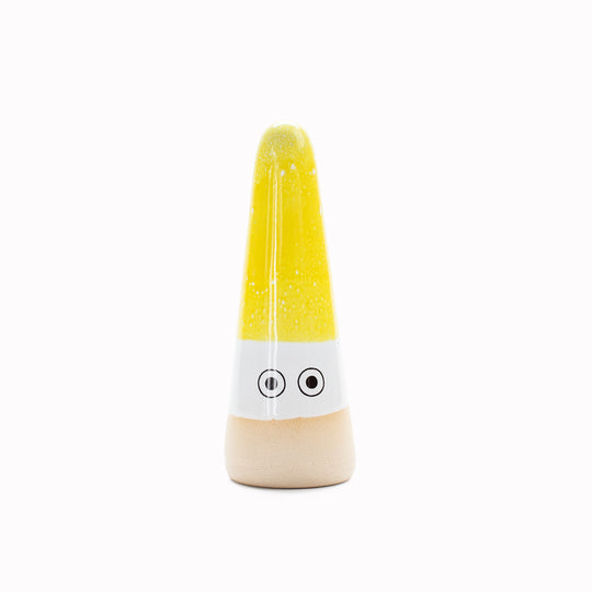 Ghost | Ceramic Figurine | Yellow Hues