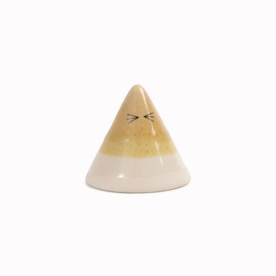 Meet Fuji!&nbsp;Fuji is a&nbsp;cone mountain shaped, hand glazed ceramic&nbsp;figurine&nbsp;created as a close relative of the classic Arhoj Ghost.
