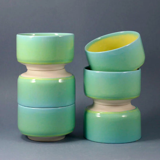 Danish Designers Studio Arhoj are renowned for their unique and colourful ceramics and this Yellow Snapper&nbsp;Munch Bowl is no exception
