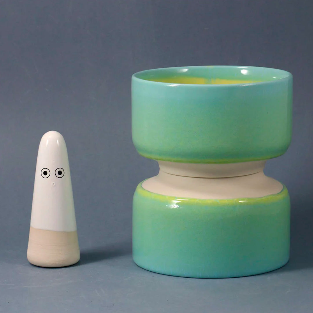 Danish Designers Studio Arhoj are renowned for their unique and colourful ceramics and this Yellow Snapper&nbsp;Munch Bowl is no exception