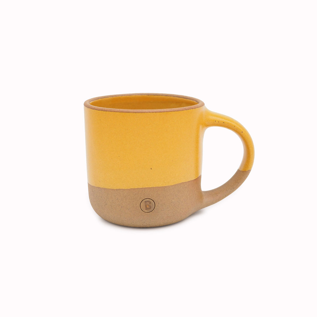 Brick Mugs are made using a special technique called 'one-piece moulding' in which both the body and handle are made from the same mould giving an attractive smooth, flowing curve from body to the handle.