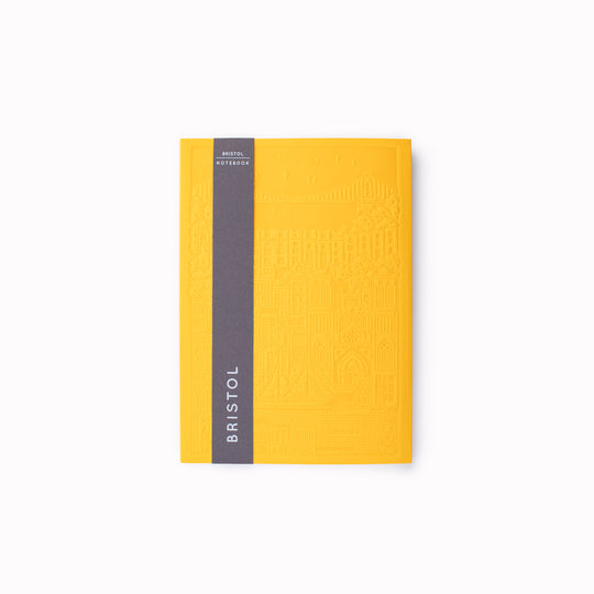 Plain paper Bristol notebook commissioned by USTUDIO from Austrian stationery brand, City Works.