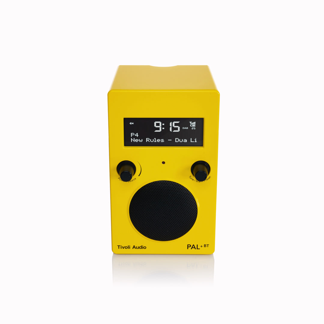 Portable digital radio from Tivoli Audio combining classic design with modern functionality. Engineered for reliability, the PAL+ BT provides versatile audio playback through its high-quality DAB+/FM digital tuner and integrated Bluetooth connectivity.