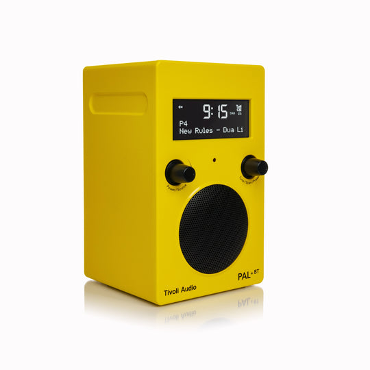 Portable digital radio from Tivoli Audio combining classic design with modern functionality. Engineered for reliability, the PAL+ BT provides versatile audio playback through its high-quality DAB+/FM digital tuner and integrated Bluetooth connectivity.