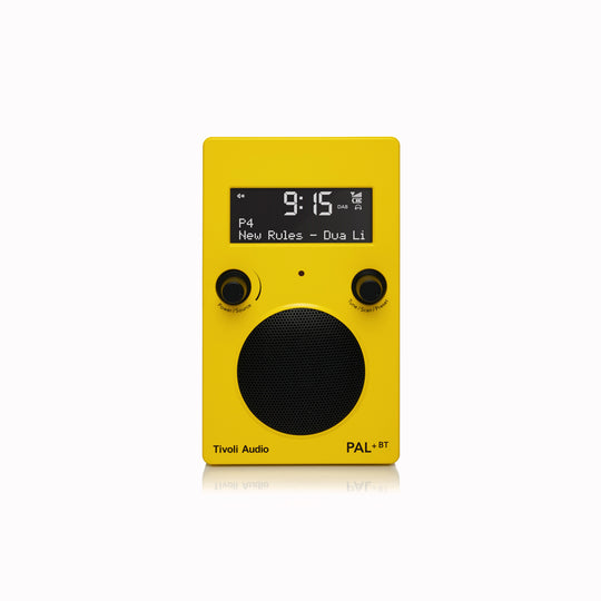 Portable digital radio from Tivoli Audio combining classic design with modern functionality. Engineered for reliability, the PAL+ BT provides versatile audio playback through its high-quality DAB+/FM digital tuner and integrated Bluetooth connectivity.