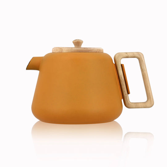 Viggo | Cast Iron Teapot | Yellow | 1000ml