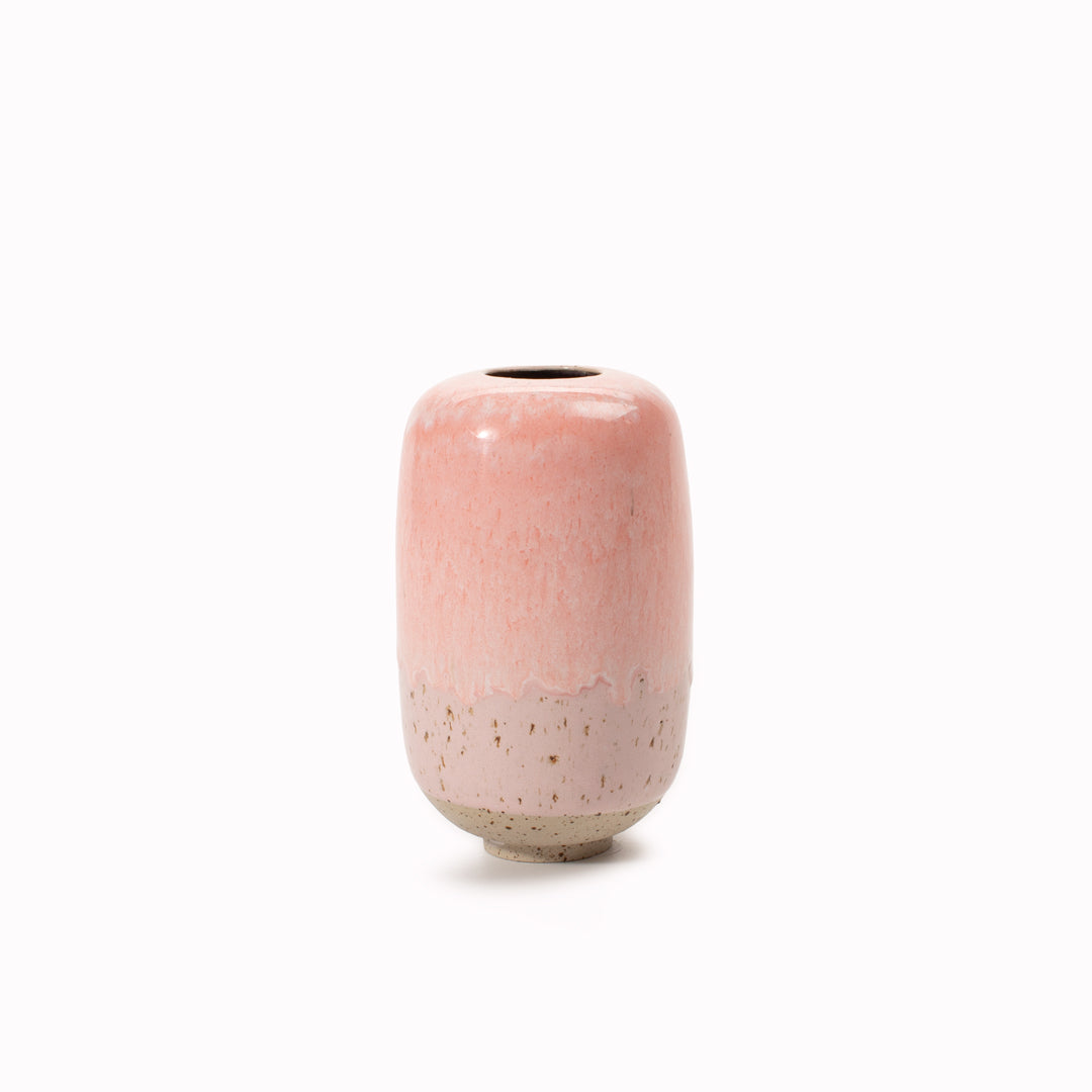 Yuki Mini Hand-thrown Stoneware Vase | Pastel Shades