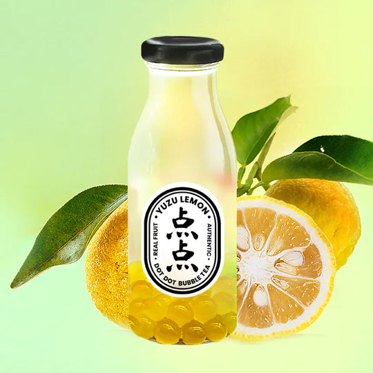 Yuku Lemon Bubble Tea from Dot Dot