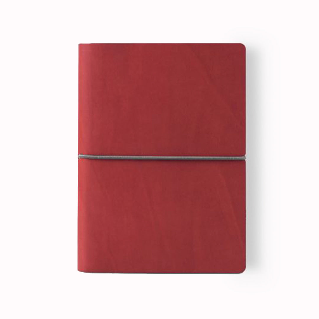 Red Daily Planner from Ciak | A5 with elastic closure