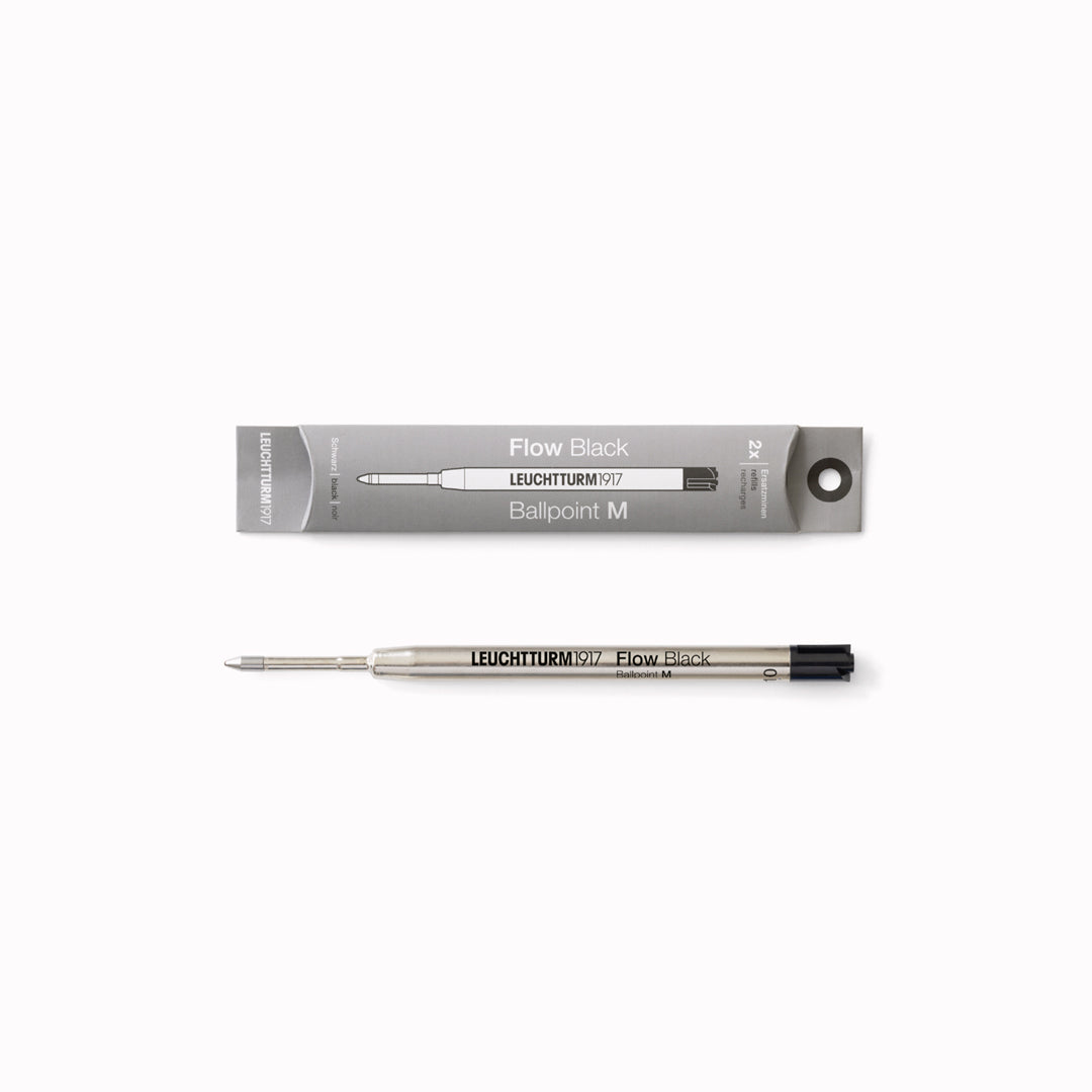 Gel ink has a higher viscosity than standard ballpoint pen ink.&nbsp;This viscosity ensures easy and flowing handwriting.