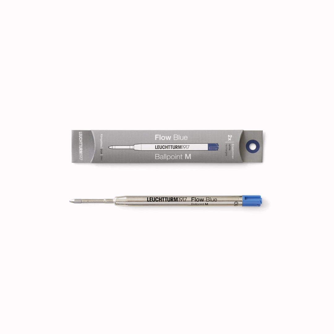 Gel ink has a higher viscosity than standard ballpoint pen ink.&nbsp;This viscosity ensures easy and flowing handwriting.