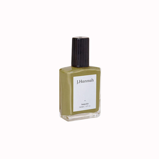Eames nail polish by J.Hannah is a chartreuse green inspired by the exploration of colour in midcentury works by designers such as Charles & Ray Eames. 