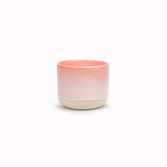 Fluffy Love Sip Cup - Danish/Japanese mix up with this thick glazed, hand made ceramic small beaker from Studio Arhoj's Tokyo Series. Can be used as a drinking vessel for espresso or a morning juice or as a small succulent planter (or simply beautifully ornamental.)