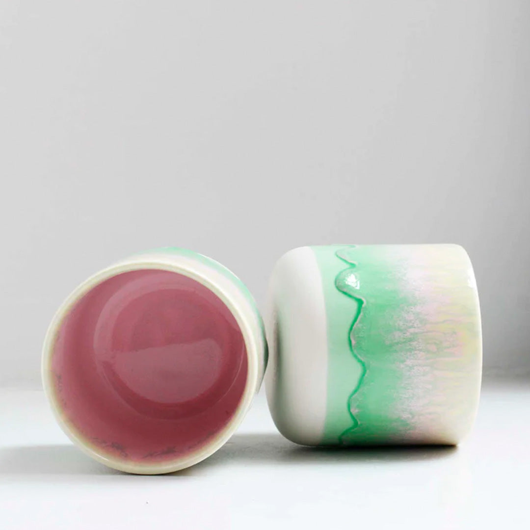 The Juicy Guava is handmade in Denmark - meaning glaze colour and finish will never be exactly the same on any two items, but this is absolutely a part of their unique appeal.