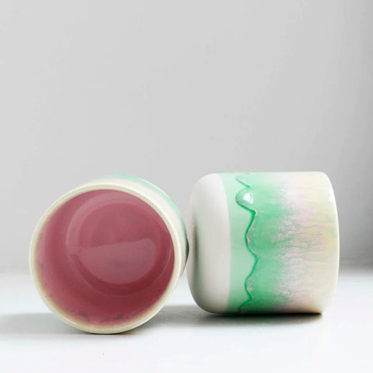 The Juicy Guava is handmade in Denmark - meaning glaze colour and finish will never be exactly the same on any two items, but this is absolutely a part of their unique appeal.