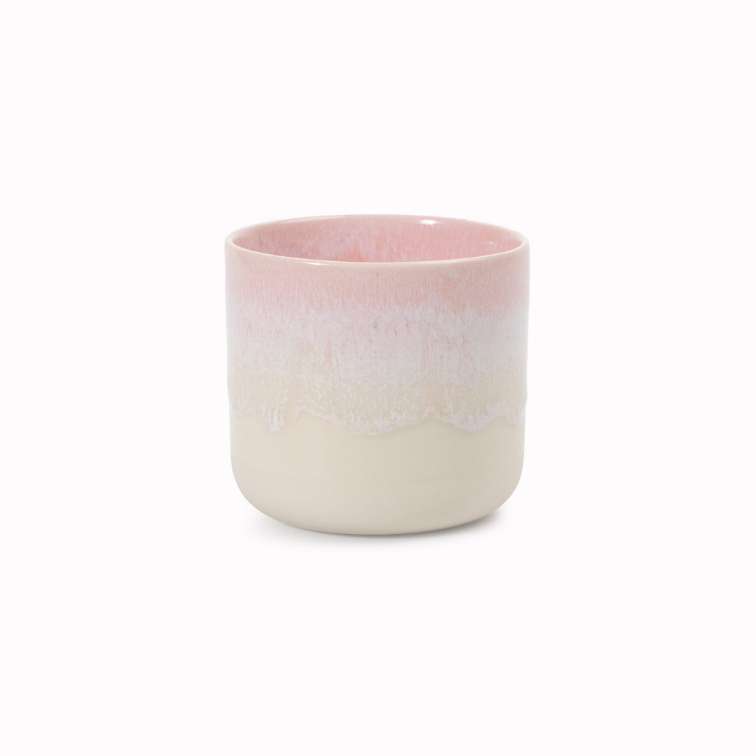 Quench Cup | Ceramic Drip Glazed Mug | Pastel Shades