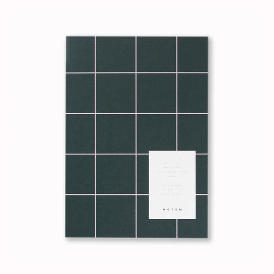 The Dark Green NOTEM Milo weekly planner is a stylish and practical tool for organising your week. Whether you need to plan your meetings, tasks, goals, or notes, the NOTEM Milo weekly planner has you covered.