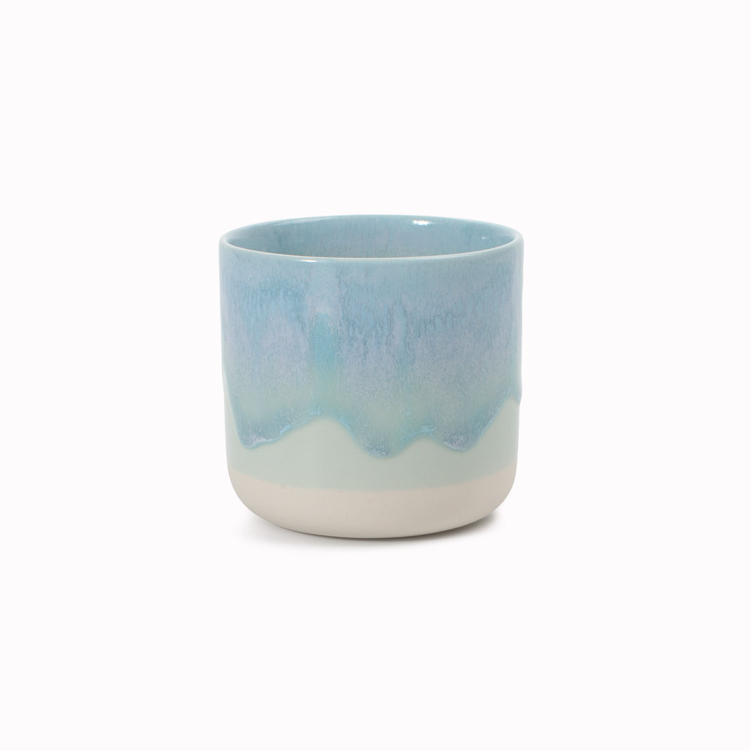 Quench Cup | Ceramic Drip Glazed Mug | Pastel Shades