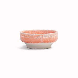 This Dip Dish has a wide flat foot keeping it sturdy on a flat surface. This makes it versatile and perfect for holding a generous portion of your favourite condiments such as soy sauce or a spicy mayo