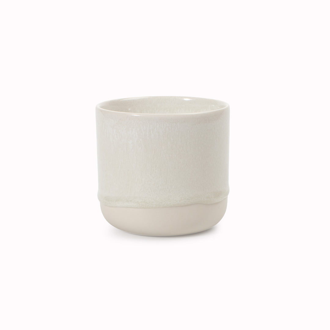 Quench Cup | Ceramic Drip Glazed Mug | Monochrome