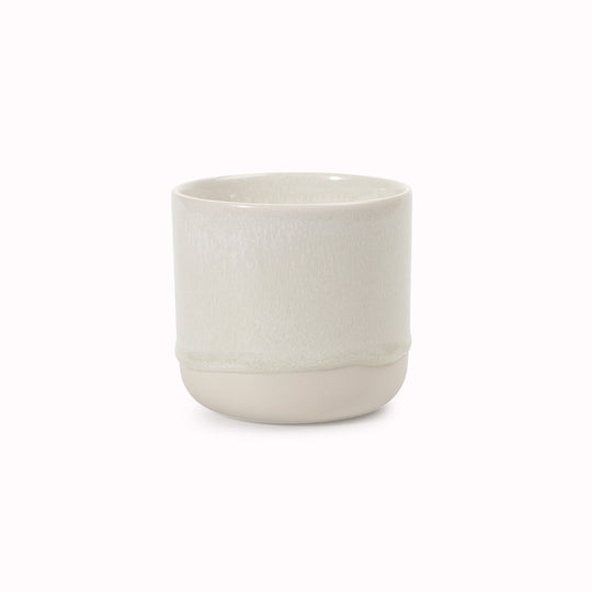 Quench Cup | Ceramic Drip Glazed Mug | Monochrome