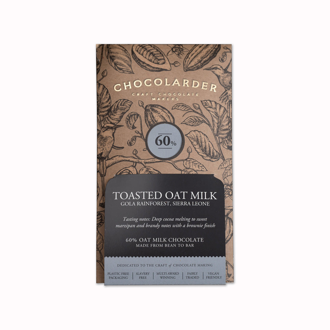 Toasted Oat Milk | 60% Plant Milk Chocolate Bar