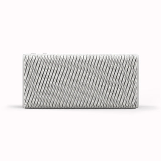 Sleek and timeless looking White Mist Bluetooth travel speaker from Urbanista. Like all Urbanista products it has a stripped back and minimal aesthetic so perfect for the style conscious.