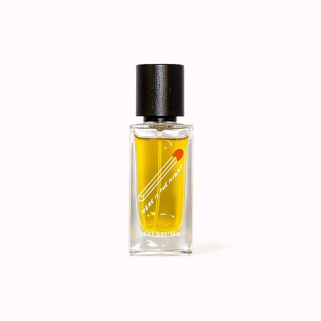 Wildfire Extrait de Parfum by Malbrum is from their Volume 2 collection, The Jungle. A collection exploring the mystical, tropical and wild adventures of a young couple stranded on a desert island.