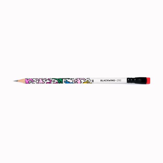 Volume 292 is Blackwing's tribute to Keith Haring. Each pencil features Haring's dancing figures and the 2B balanced graphite.