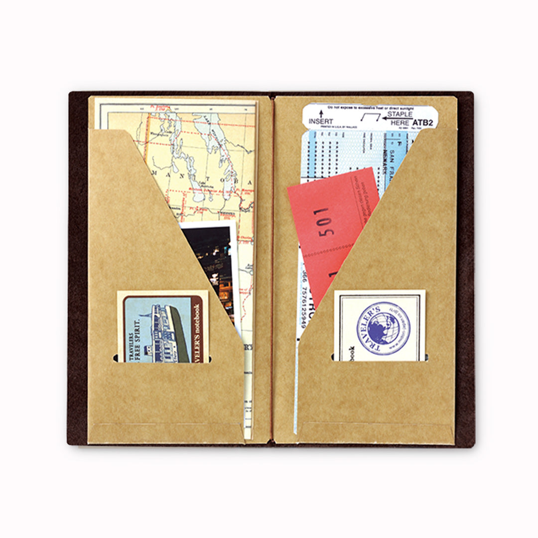 Traveler's Notebook Refill | 020 Kraft Paper Folder