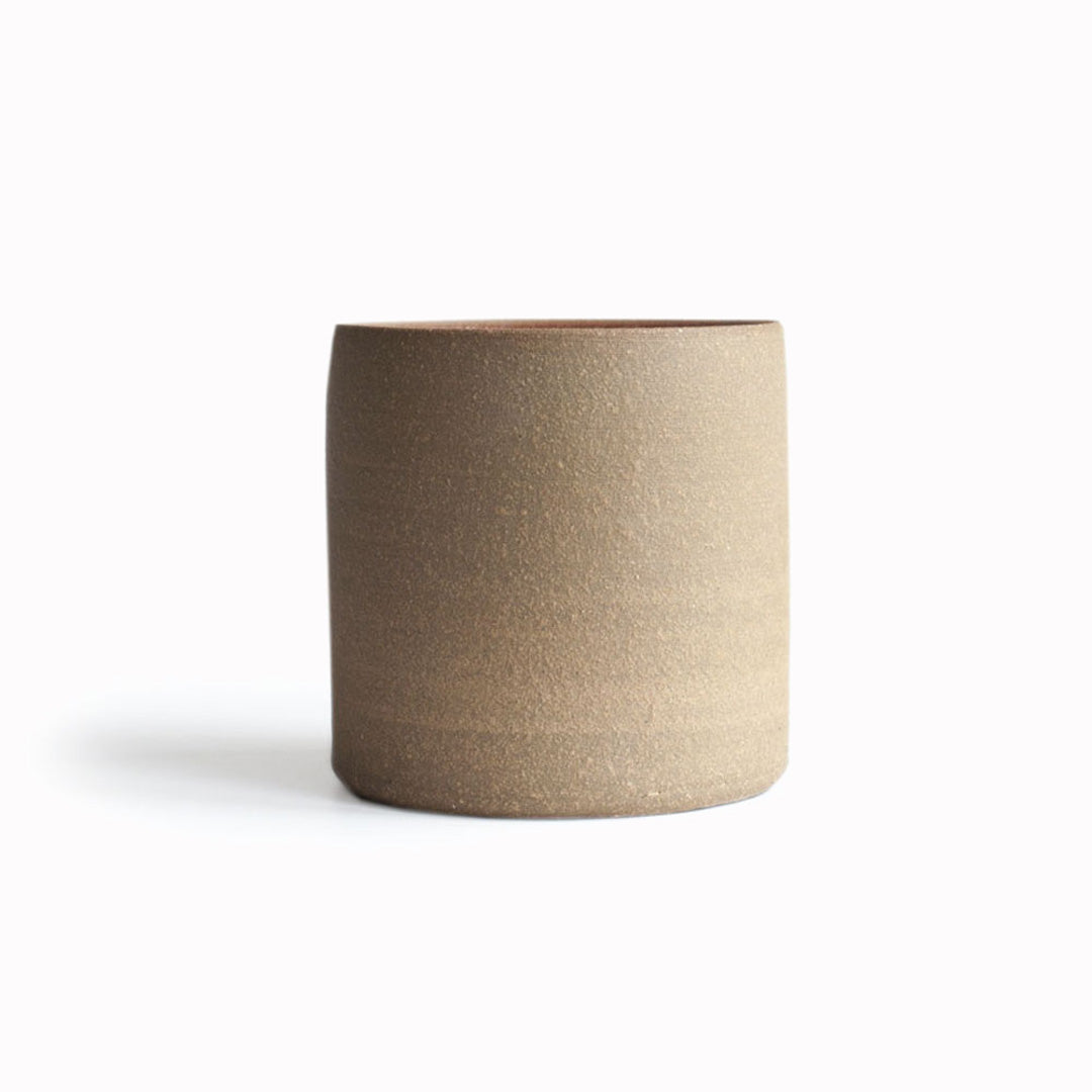 Handmade Stoneware Planter | Oat | D. 11cm