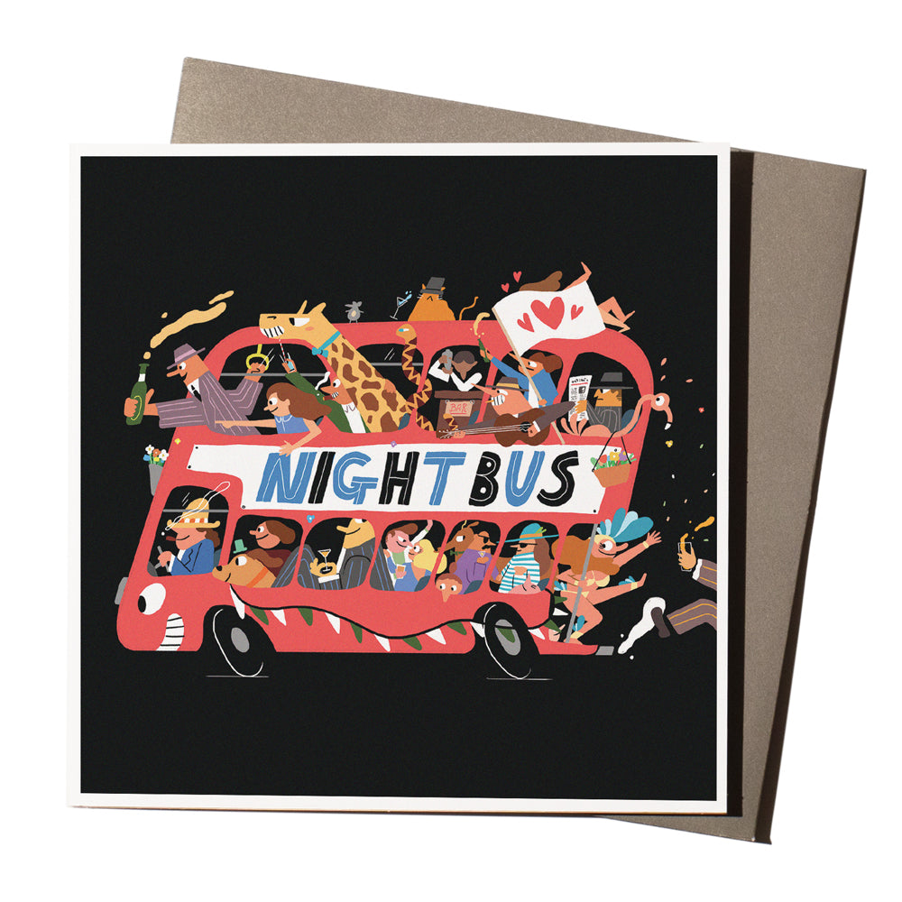 'Nightbus' Card