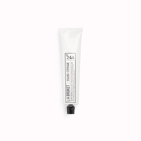 Elder Hand Cream 70ml | 244 | from L:A Bruket. A deeply nourishing hand cream, rich in antioxidants and fatty-acids, it brings a rejuvenating effect to the hands, even reducing the appearance of dark spots. It can soothe irritated and chapped hands, boosts collagen production as well as elasticity of the skin. Natural Swedish skincare from L:A Bruket.