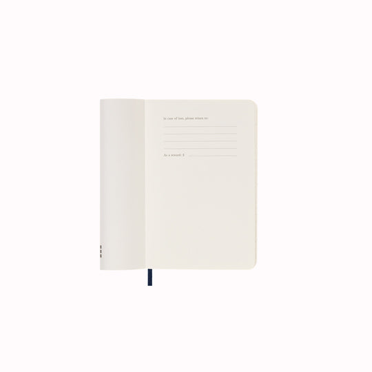 A6 Weekly Planner Inside Front View - Dated from July 2023 to December 2024, This 18-Month Diary/Planner from Moleskine will let you see the whole week at a glance, while also providing yearly and monthly snapshot pages for a broader overview of the year.