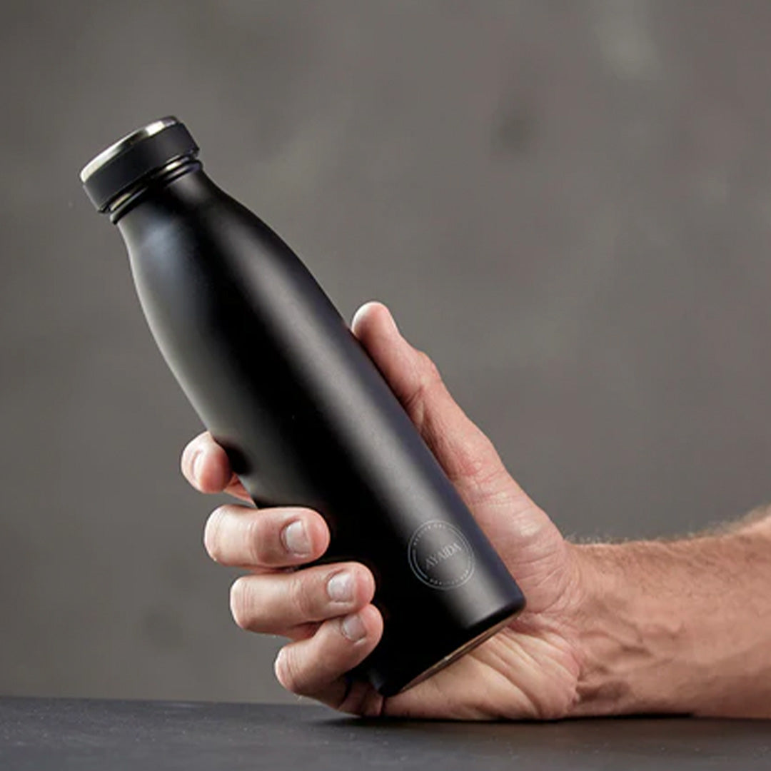 500ml Insulated Flask in Hand Detail from AYA&IDA