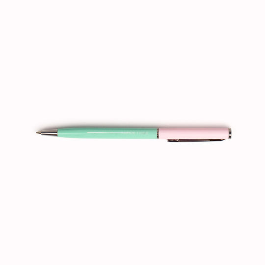 Mint Green and Pink Ballpoint pen from Papier Tigre