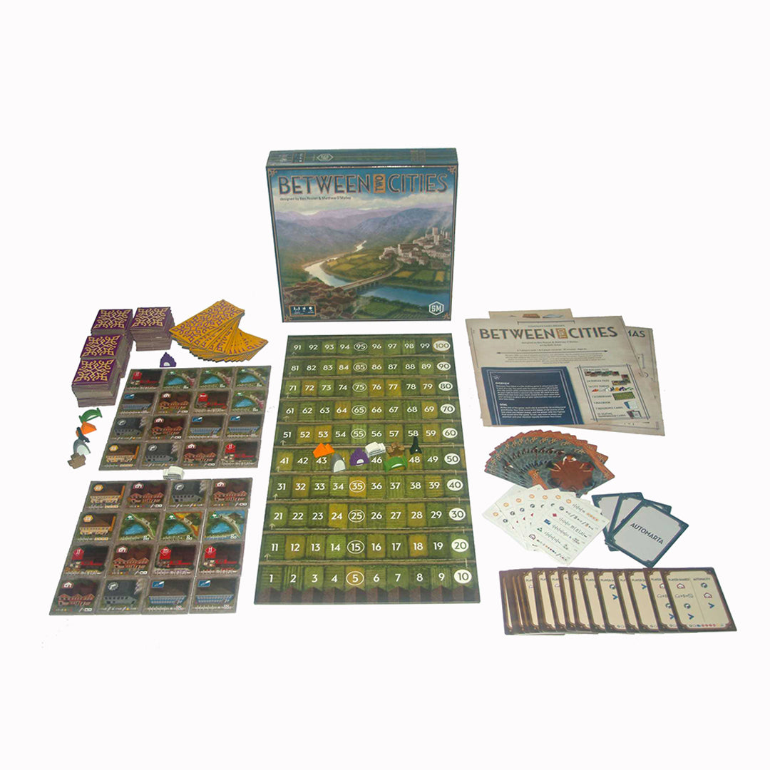 Between Two Cities | City Building Board Game