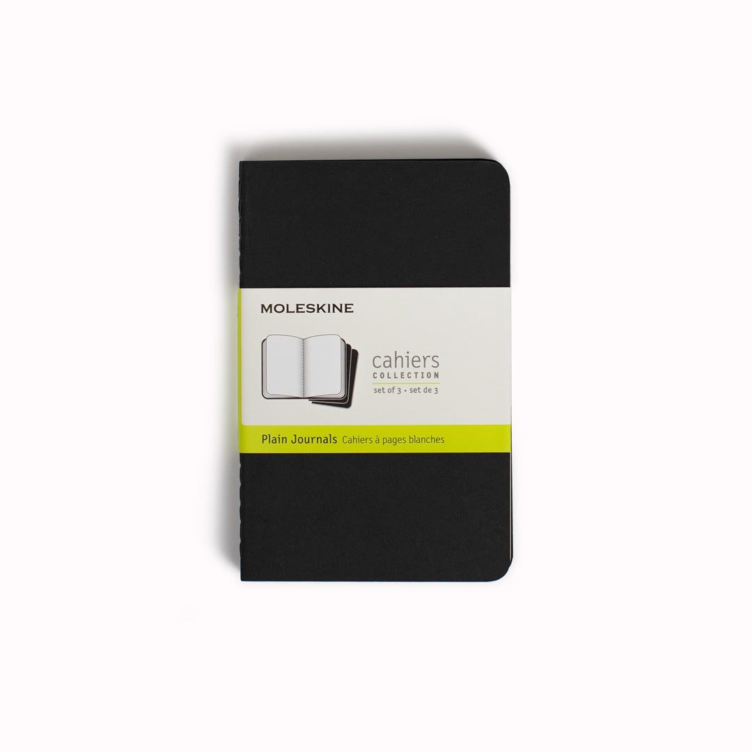 Black Pocket | Plain Cahier Journal from Moleskine 