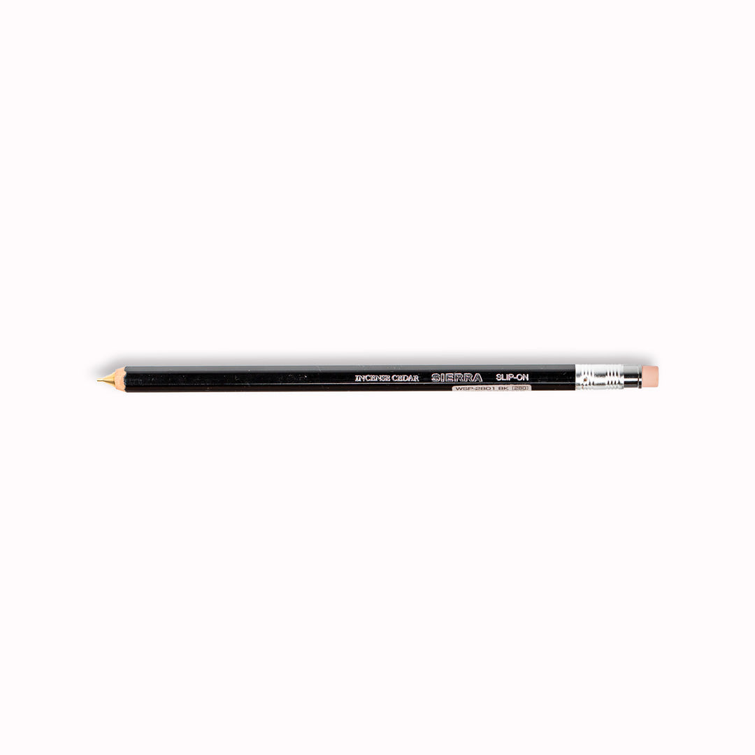 Black  - Sierra Mechanical Wooden Pencil from Slip-On Inc - Japanese Pencil made from Incense Cedar