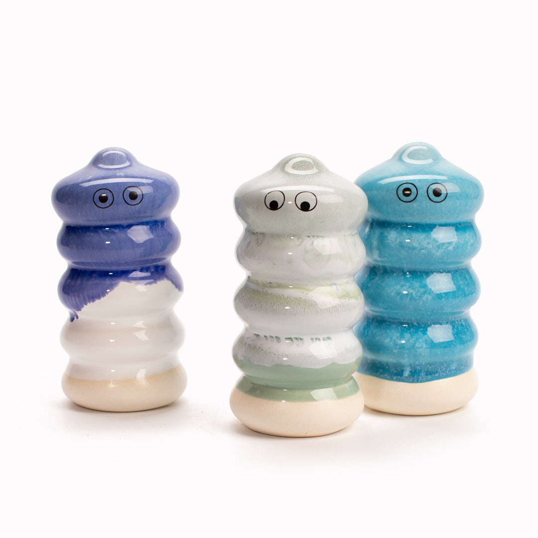 Japanese Inspired Ceramic Buru Figurines Collection from Studio Arhoj